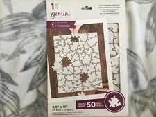 Crafter's Companion Gemini Multi Media Jigsaw Dies-Abstract Jigsaw 8.5"X11" New