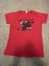 JIMI HENDRIX Hey Joe Red Graphic T-Shirt - Women/Girls XL Tultex