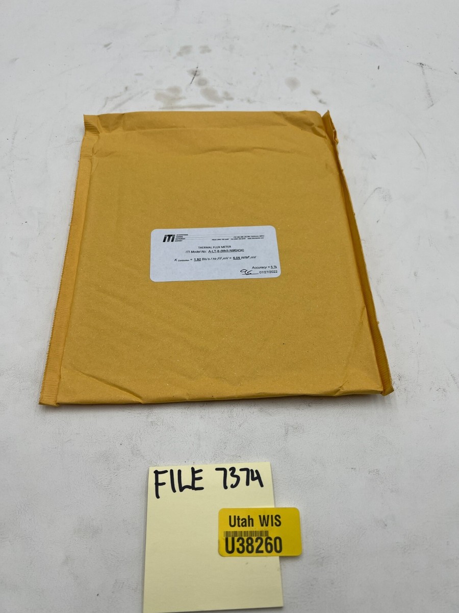 ITI Thermal Flux Meter A-LT-8-(MkII-NI#0440) | eBay