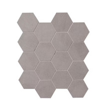 MSI Cementino 11 in. x 13 in. Matte Porcelain Hexagon Mosaic Floor  Wall Tile