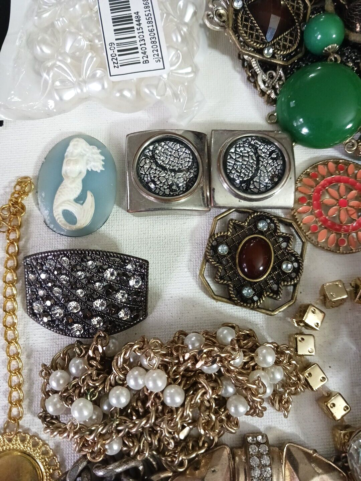 Jewelry Pieces + beads. for crafts and jewelry making. new and pre ...