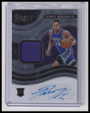 2020-21 Select Robert Woodard II #RJA-WOO Rookie Jersey /199 Auto Kings