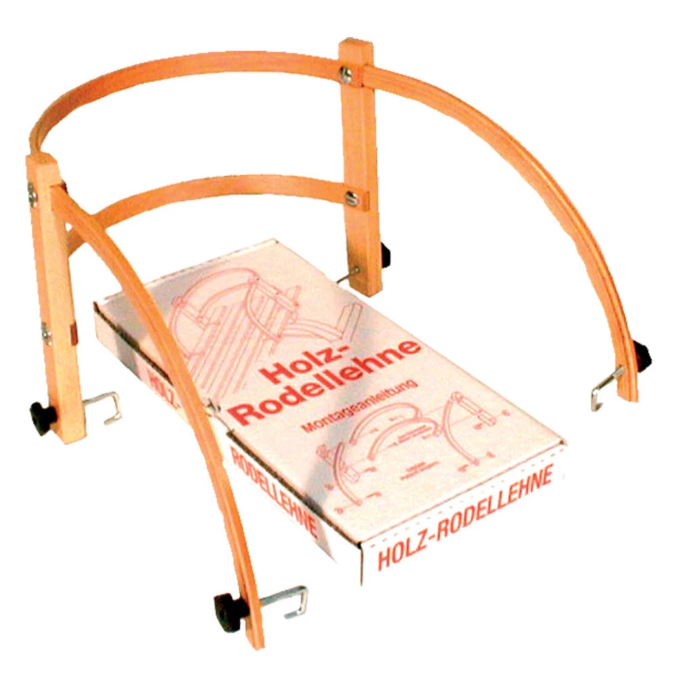 Ress Holz-Schlittenlehne für Davoser und Hörnerschlitten