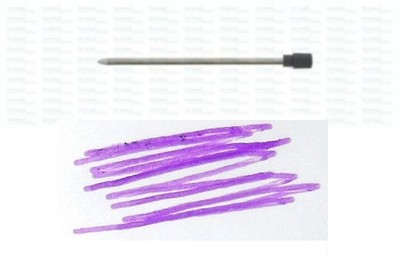 25 - Pen Refills for SWAROVSKI Crystalline Pens & Schmidt 635 M - PURPLE INK