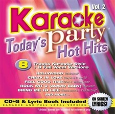 Karaoke Party : Today's Hot Hits Volume 2 RARE - Music CD - -  - Madacy Ente