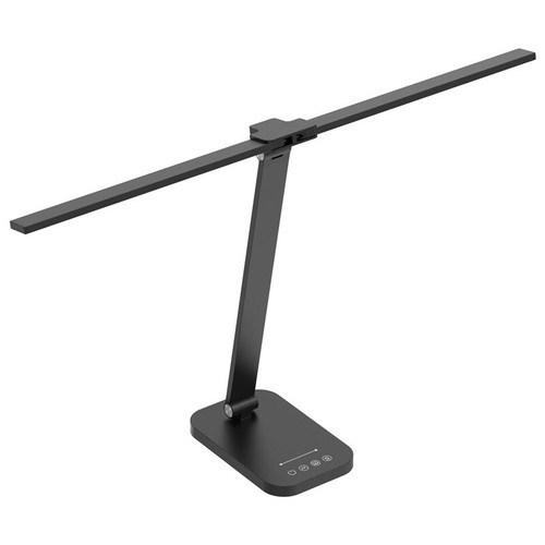 Led Desk Lamp for Home Office,Smart Double Head Computer Monitor Table Clip - Picture 4 of 7
