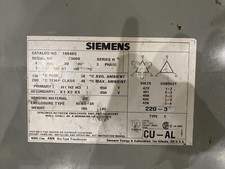 Siemens Dry Type Transformer 9 kVA 450 D - 450 D 3 Phase Nema 3R 
