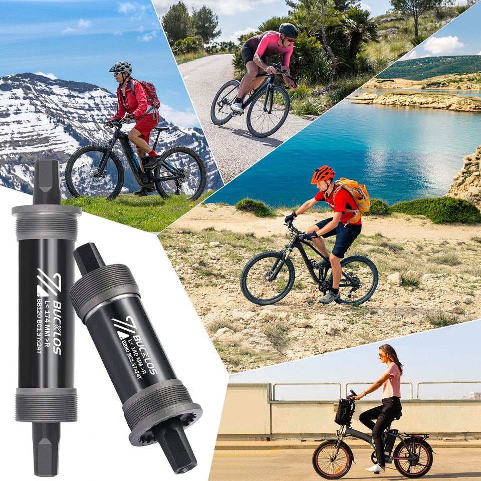 Movimento Centrale Bicicletta Conico Quadrato BB68 Per MTB, E-bike - Cuscinetti Sigillati In Alluminio