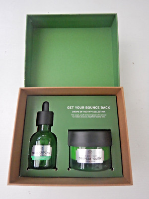 The Body Shop Drops of Youth FRESHER SKIN KIT Cream 50ml + Concentrate 30 ml NEU