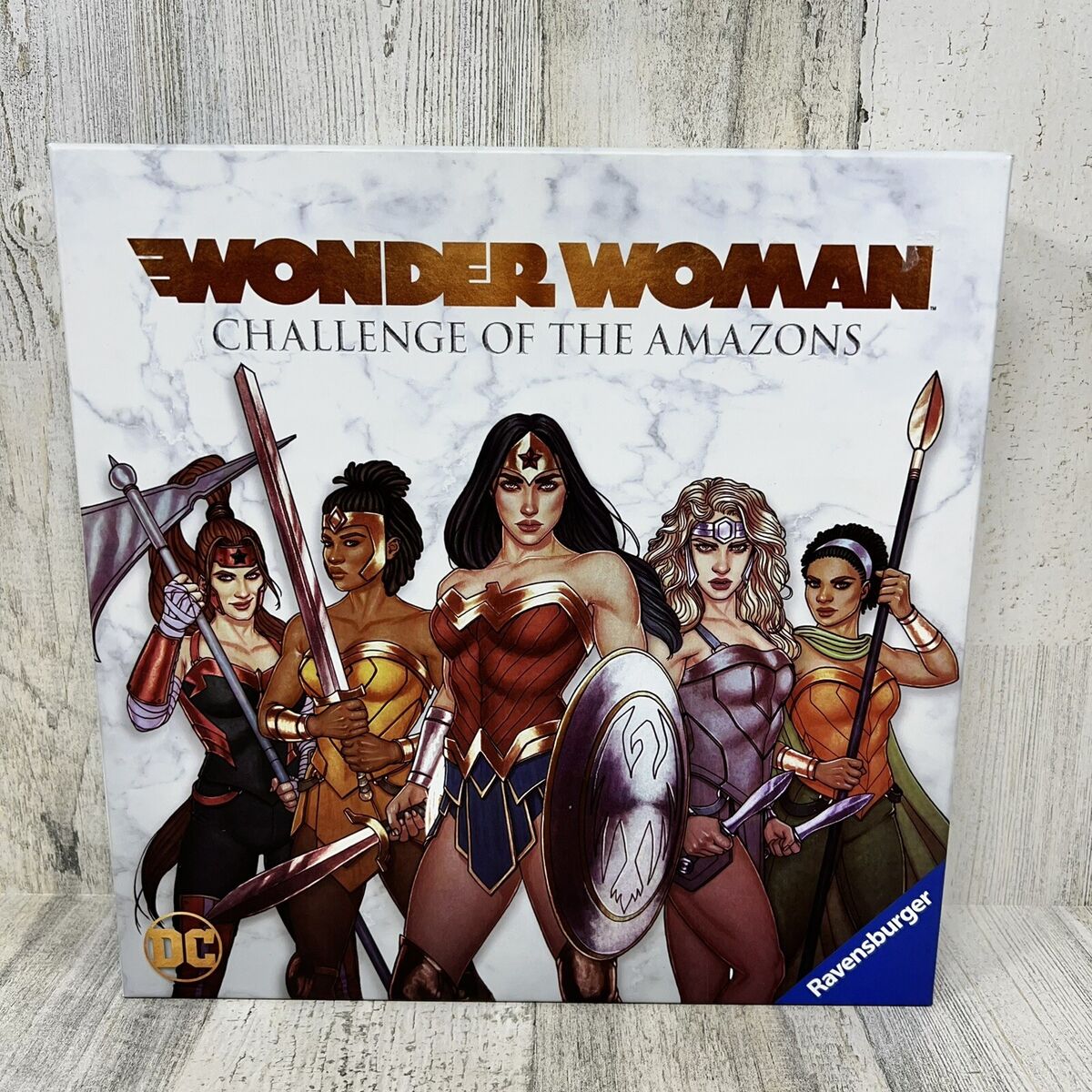 Wonder Woman Challenge of the s Board Game - Ravensburger DC