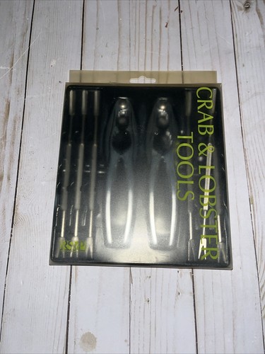 RSVP Seafood Crab Legs and Lobster Cracking Tool Set NEW IN BOX - 第 1/3 張圖片