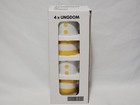 NEW IKEA 4 X Ungdom Coffee Tea Mugs Cups Maria Vinka w/ Yellow Spots & Stripes