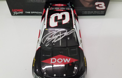 2014 Austin Dillon #3 Dow Rookie Signed by Richard Childress  1:24 HOTO