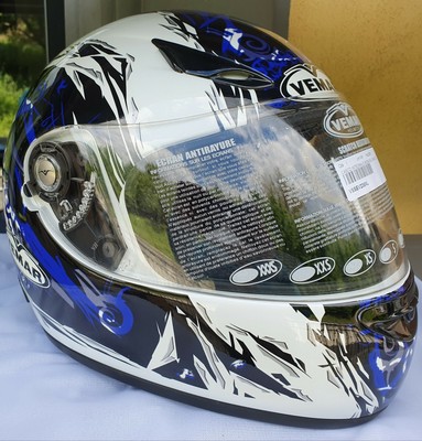CASCO INTEGRALE VEMAR VSS BLU BIANCO TG. XL MOTORCYCLE SCOOTER HELMET | eBay