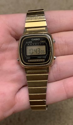 casio la670w gold