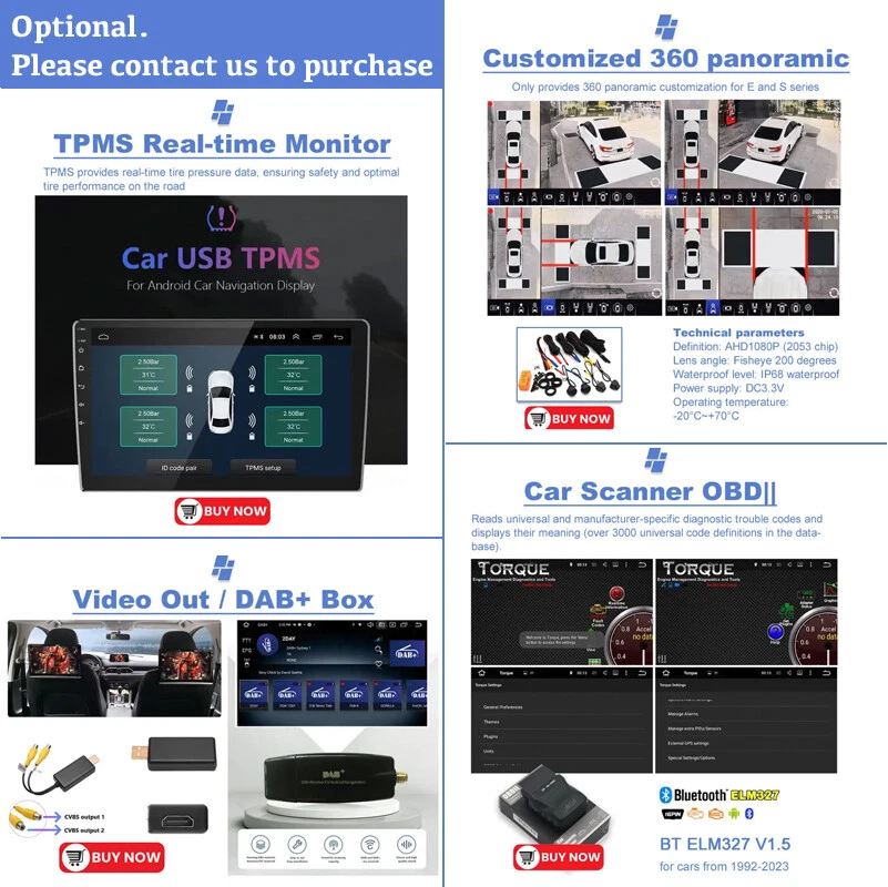 8 Core QLED Car Radio for Nissan Qashqai J10 2006 -2013 Carplay Andriod Auto DSP - Image 3 of 4