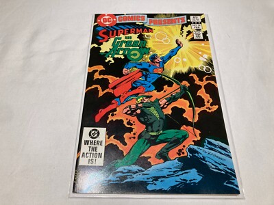 DC Comics Presents 54 NM+ 9.6 Bronze Age Green Arrow Superman 1983