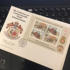 ISLE OF MAN 1991 9TH COMMONWEALTH POSTAL ADMIN.  FIRST DAY COVER Douglas PMK