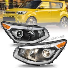 For 2014 2015 2016 Kia Soul Projector Halogen Headlight 14-16