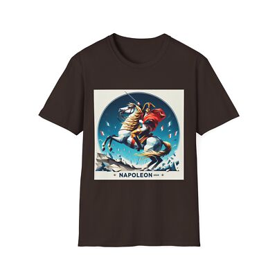 Napoleon 2024 Election Funny T-Shirt Unisex Softstyle T-Shirt Gildan