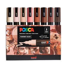 Paint Marker Set - PC-5M Portrait Set of 8