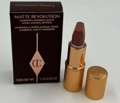Charlotte Tilbury Matte Revolution Walk Of No Shame Mini Lippenstift - 1,1g Neu in OVP