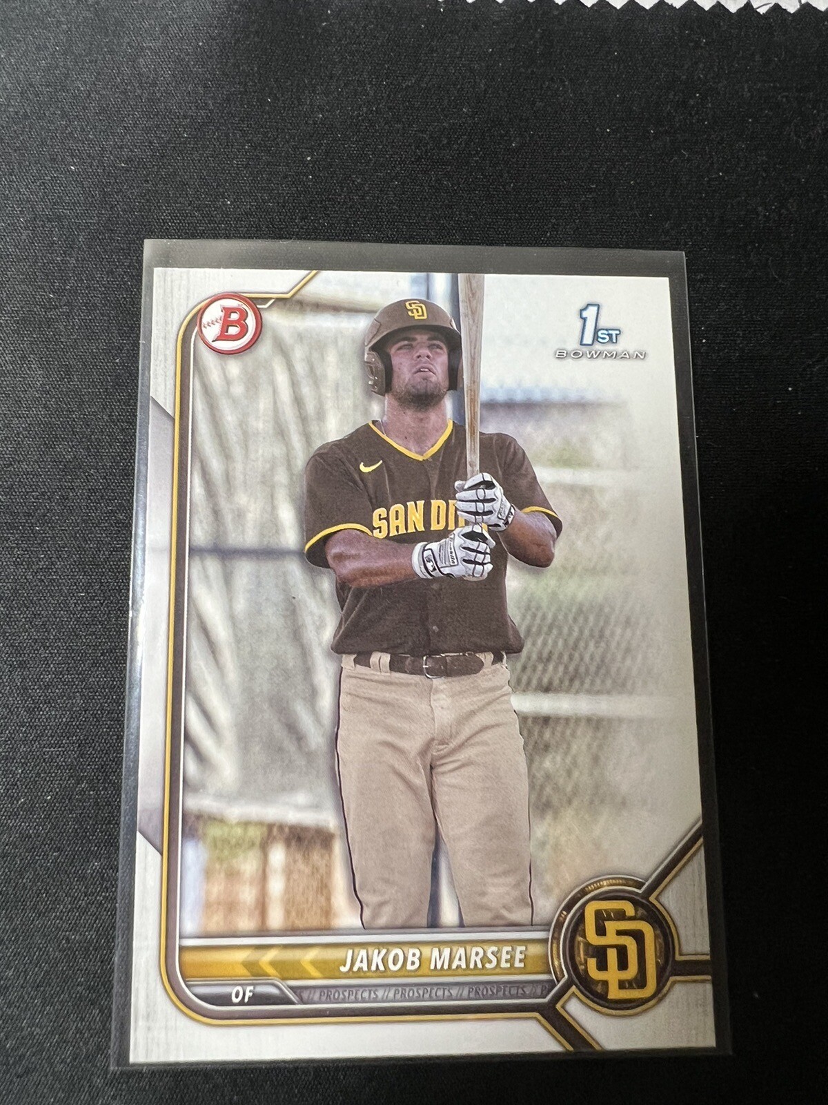 2022 Bowman Draft Paper Base BD73 Jakob Marsee San Diego Padres