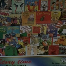 Story Time Jigsaw Puzzle Children's Books 1000 Pieces No. AA1658-60 New Sealed