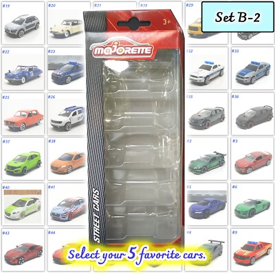 Majorette Car Box Set 5 Car, Choose Your Own Model Car, all New cars ...