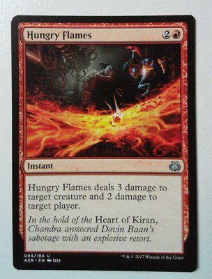 Hungry Flames *Uncommon* Magic MtG x1 Aether Revolt