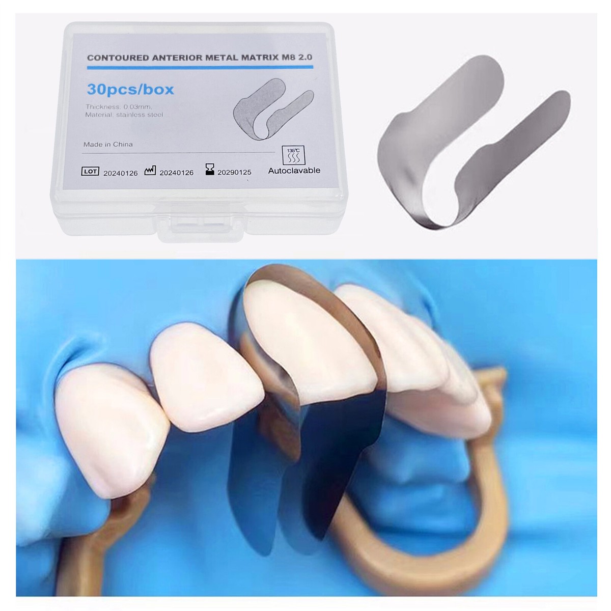 専用ページ④ 30Pcs/Box Dental Anterior Twin Matrices Cervical Matrix Similar