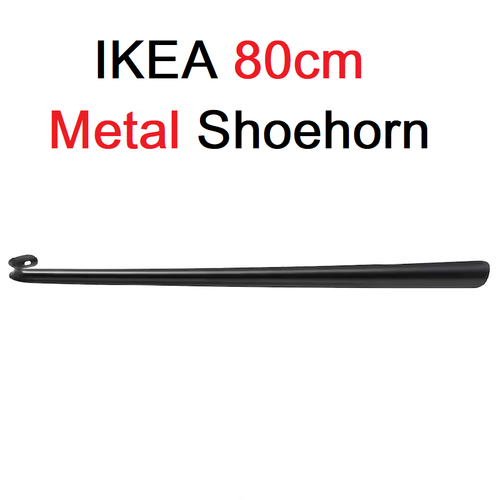 Ikea OMTANKSAM Metal Shoe Horn 80cm Long Extra Long Disability