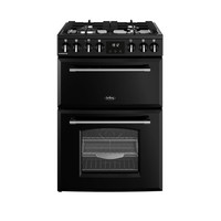 Belling Farmhouse 60cm Dual Fuel Range Cooker Black 60DF Grade C