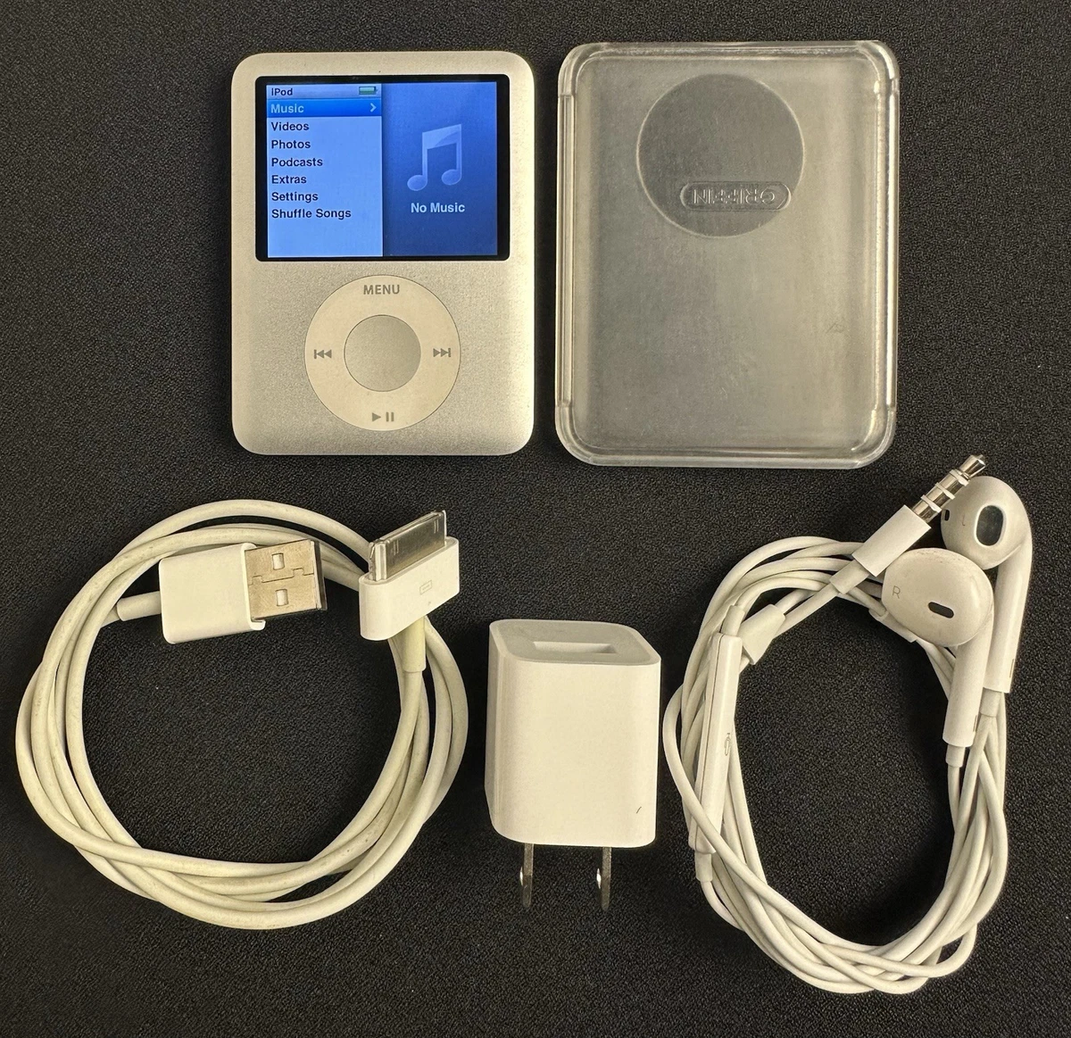 iPod classic4GB シルバー A1236 ケース付属/8GB第3世代 Apple iPod nano 第3世代 4GB シルバー A1236 - メルカリ