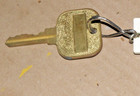 VINTAGE HOTEL ROOM OR BANK VAULT BOX KEY.  WITH FOB SEE NR — photo 4