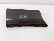 2011-2017 Nissan Quest Dash Woodgrain Trim Left Side Door Switch Bezel Used 