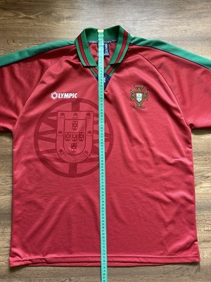 VINTAGE PORTUGAL NATIONAL TEAM 1996/1997 HOME FOOTBALL SHIRT