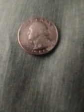 1980 D Washington Quarter Stained Color Gray