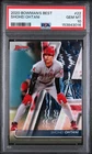 Shohei Ohtani PSA 10 GEM MINT 2020 Bowman's Best #22 Los Angeles Angels