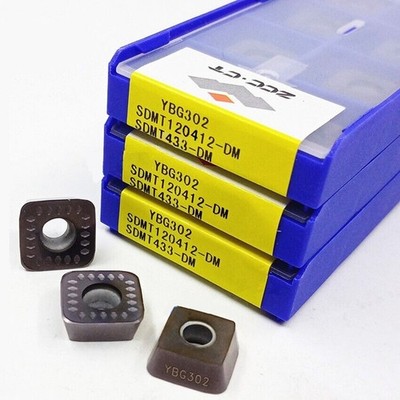 ZCC.CT SDMT120412-DM YBG302 SDMT433-DM 10pcs CNC blade Carbide Inserts Original