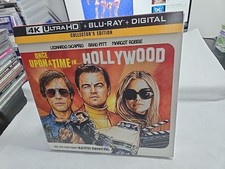 Once Upon a Time in Hollywood 4K UHD Collectors Edition USA Edition. No Digital