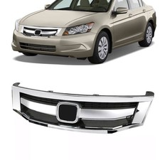 Fits Honda Accord 2008 2009 2010 3.5l 2.4l Front Bumper Grille Blackchrome Fits Honda Accord 2008 2009 2010 3.5l 2.4l Front Bumper Grille Blackchrome