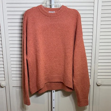 Other Stories Alpaca, Mohair, and Wool Blend Knit Relaxed Sweater Small