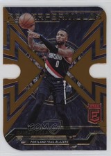 2022-23 Donruss Elite Power Formulas Orange Die-Cut Damian Lillard #8 14mf