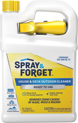 #ad #ad 1 Gallon Spray Forget Ready to Use Outdoor Cleaner for Mold Mildew Stains $27.99