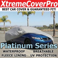 2013 2014 2015 Honda Civic Coupe Sedan Waterproof Car Cover Wmirrorpocket Grey