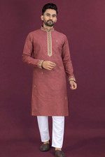 Indian Men's Kurta Pajama Set Traditional Dress for Party Wear Wedding Cultural