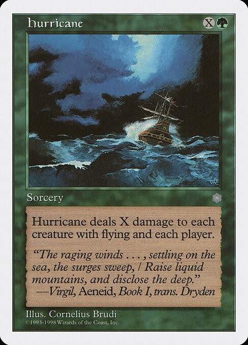 Hurricane NonFoil Anthologies 58 NM MTG