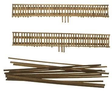 Grand Central Gems TB12 N 6'' Decks With Stringers Kit (Pack of 2)