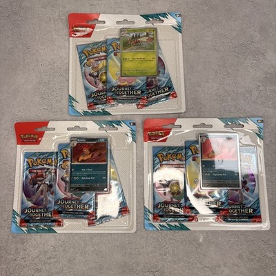 OSPokémon Scarlet Violet Journey Together 3 Pack BlisterPOKÉMONBrand New